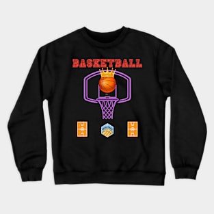 Basketball lover Crewneck Sweatshirt